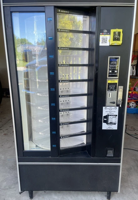 Crane National Vending Machine Model 431 Used Working Condition With Card Reader Crane National Vending Machine Model 431 Used Working Condition With Card Reader