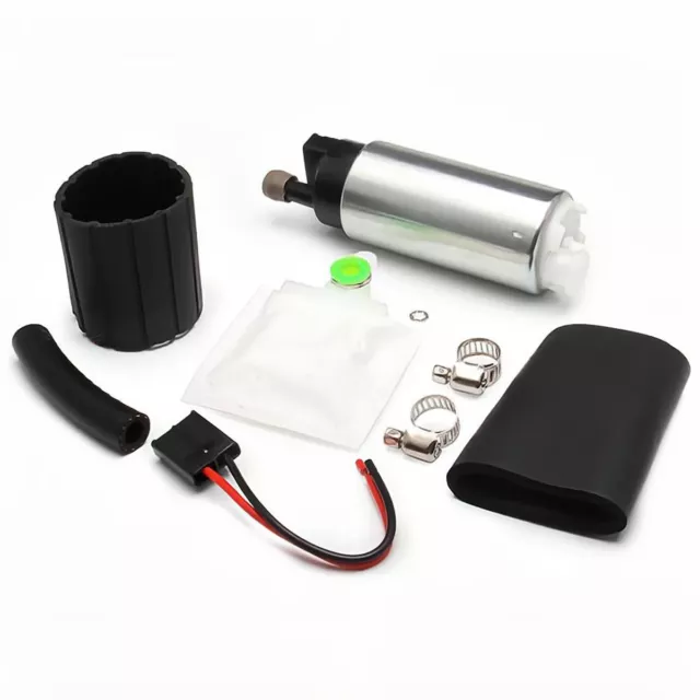 GENUINE AEM 50-1000 340LPH Intank EFI Fuel Pump w/ Strainer & Install Kit