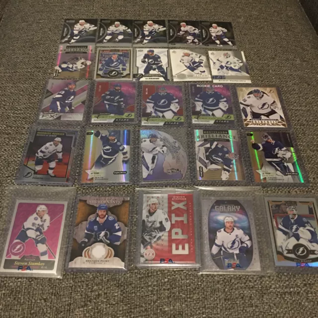 Tampa Bay Lightning Card Lot : Inserts, Parallels, Serial Numbed, Game Patches