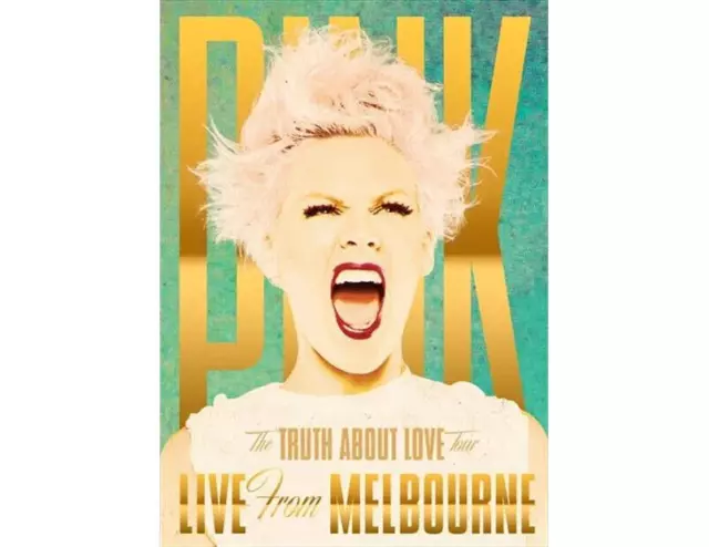 PINK - THE TRUTH ABOUT LOVE: LIVE FROM MELBOURNE All Regions NTSC DVD P!NK *NEW*