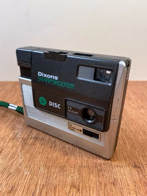 Vintage Retro Dixons Sharpshooter Disc Film Camera UNTESTED