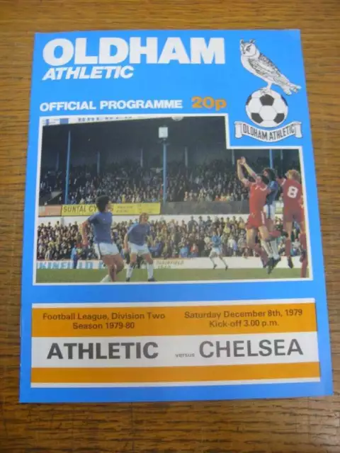 08/12/1979 Oldham Athletic v Chelsea