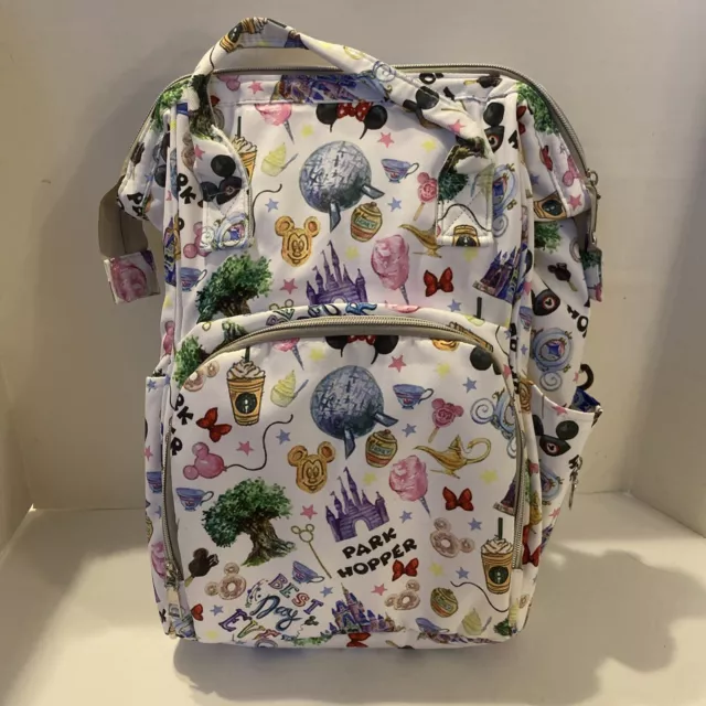 Disney Best Day Ever Park Hopper Diaper Bag and Backpack - NEW Without Tags