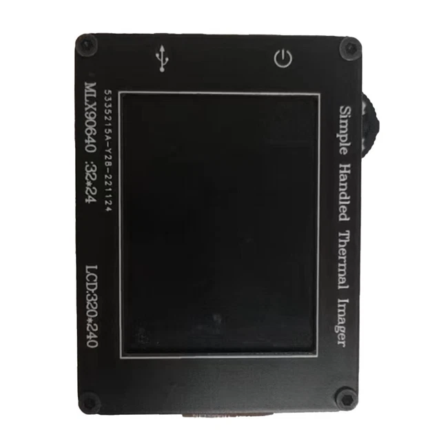 Telecamera termica portatile con sensore MLX90640ESF BAB e display 240*320
