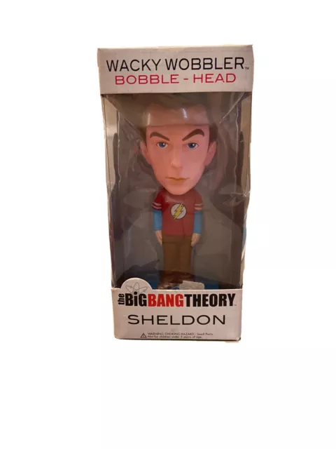 Funko Sheldon Wacky Wobbler Bobblehead The Big Bang Theory Flash Shirt
