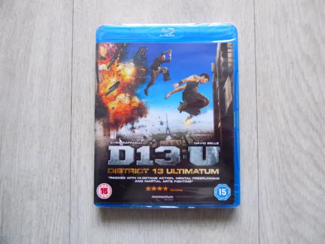 District 13 - Ultimatum Blu Ray (New & Sealed)