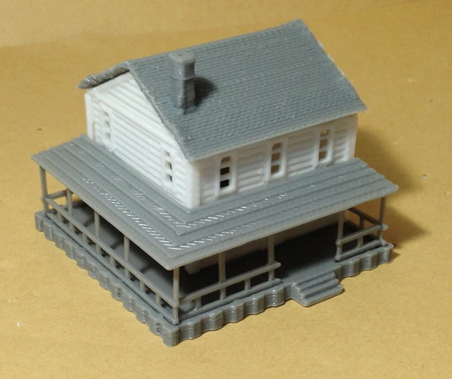 Edificio Chiesa In Stile Rurale Scala Z (1:220) - Outland Models - Modellismo Ferroviario