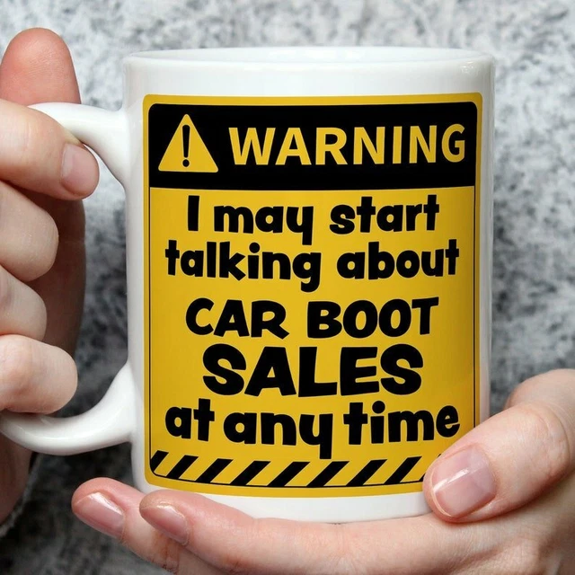 Attenzione! Tazza I May Start Talking About Auto Sales At Qualsiasi Ora | Tazza divertente...