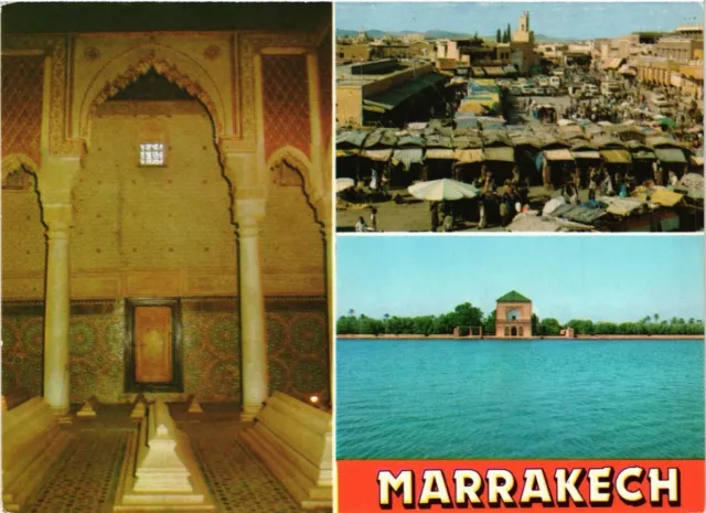 CPM MOROCCO Marrakech-La Ménara (342418)
