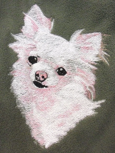 Embroidered Ladies Jacket - Chihuahua BT3989 Sizes S - XXL