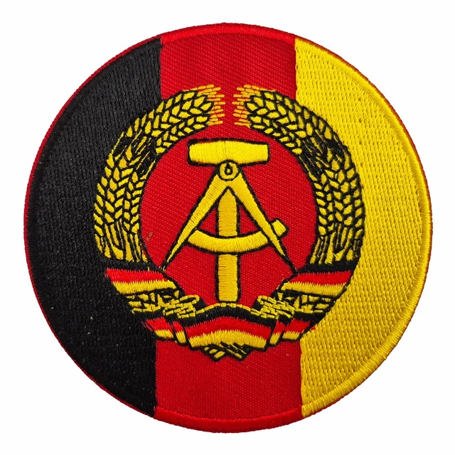 Aufbügler „Wenn Du Das Lesen Kannst DDR“ – Gestickter Aufnäher, Ostdeutschland-Spruch
