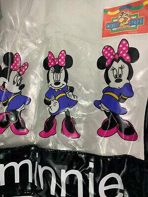 Vintage 90s Mickey's Stuff for Kids Minnie Mouse Tote Bag Umbrella Set Disney 4