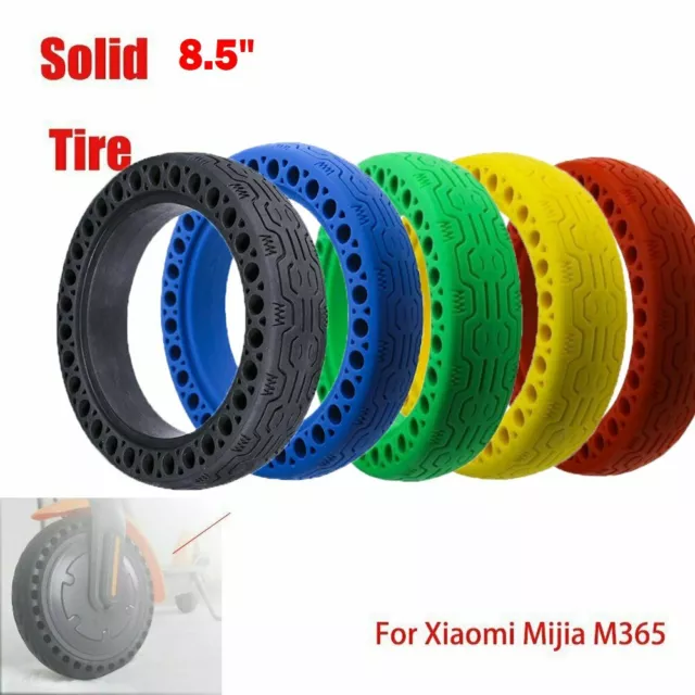 NEW 8.5" Wheel Tyre Hollow Solid For Xiaomi M365 Electric Scooter Anti-Explosion