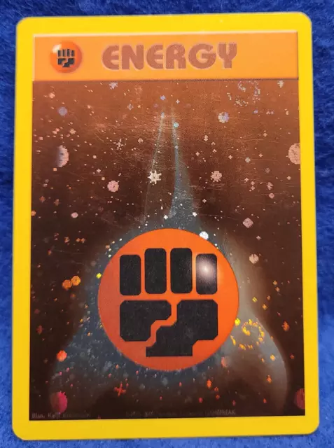 Fighting Energy League Promo LP W/ Swirl 2000 Pokemon card Not Numbered