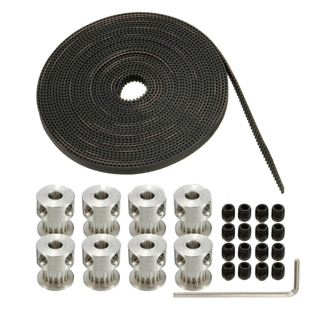 26pcs / Lot 5M Courroie de Distribution GT2 16T Alésage Galet for Reprap Prusa