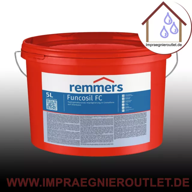 Remmers Funcosil FC 5 litri crema facciata idrofoba (35,60€/L)