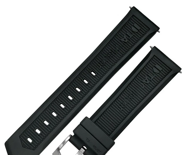 Bracelet Caoutchouc Noir TAG Heuer Pour Formula 1 CAH111x, WAH111x - Neuf Avec étiquettes, Boucle Déployante