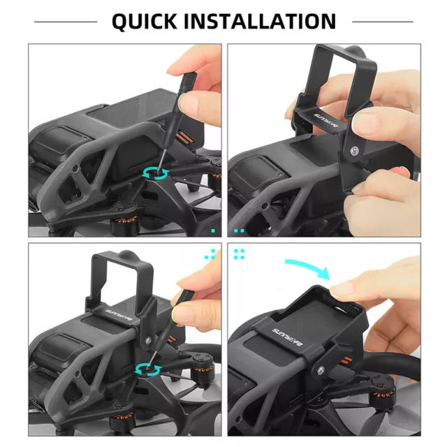 Battery Protection Cover For DJI Avata Foldable Anti-release Buckle Fixer HoldEL