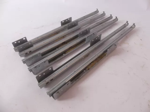 3 Paar Hettich Quadro Schubkastenauszug Schubladen Schienen Teilauszug 470 mm