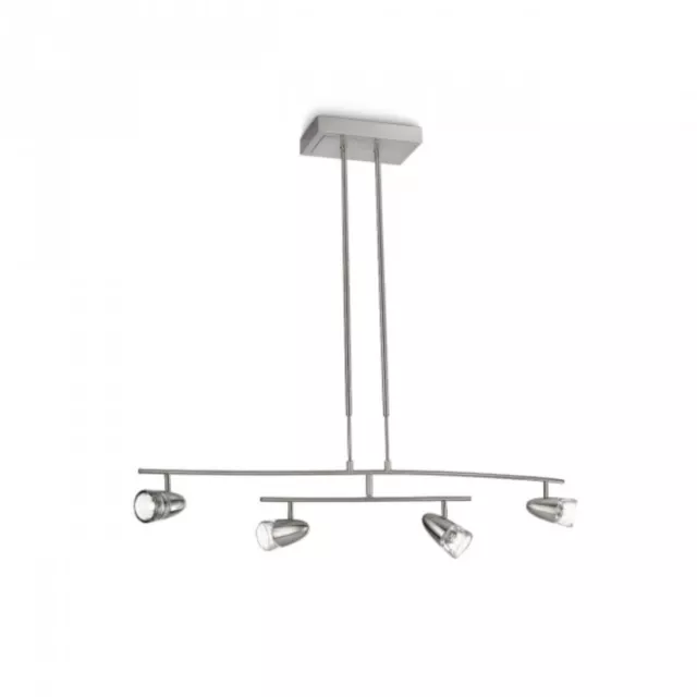 Philips Suspension Oregon Réglable Salle à Manger 4x LED Blanc Chaud Dimmable 2