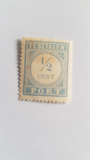 Pays-bas , 1894-1895 Timbre Taxe 1c .