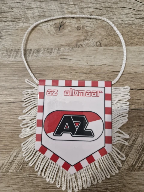 Fanion AZ Alkmaar - Dimensions 9x11 Cm, Club Néerlandais, AZ 67