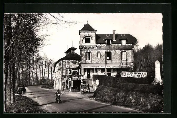 CPA Pont-Audemer-Corneville, Hostellerie des Cloches