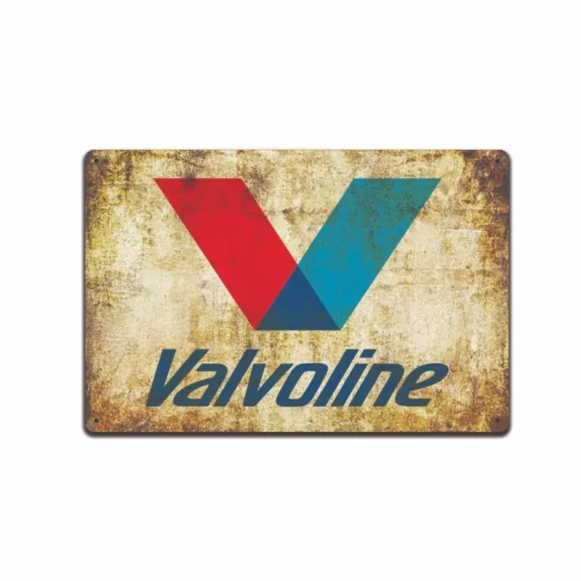 Valvoline Gas Oil Sign, Station, Garage, Auto Shop, Retro Rustic Tin Sign TS637