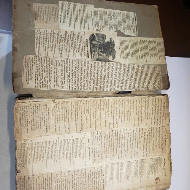 1832 scrapbook journal clippings poetry stories Albany Philadelphia Thomas Wom 3