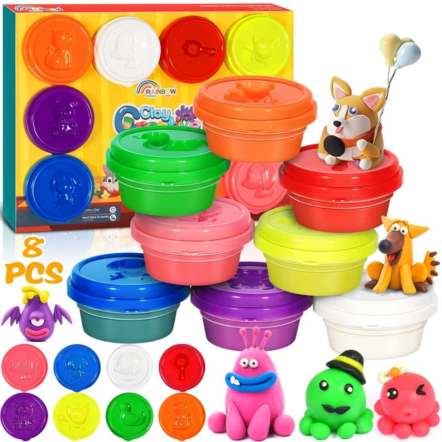 Goomp Pate Polymère,60 Couleurs Pate à Modeler Pate Kit Loisirs