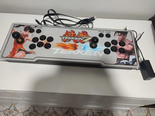 Console Di Gioco Retrò HLF A Blocchi Con 26 Giochi Integrati - Portatile, Tasti In Silicone, Regali Per Bambini (Bianco)