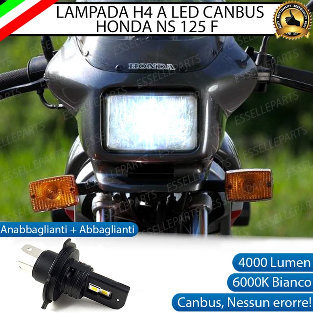 LAMPADA LED H4 6000K BIANCO CANBUS XENON 9000 LUMEN PER MOTO GUZZI - Foto 3
