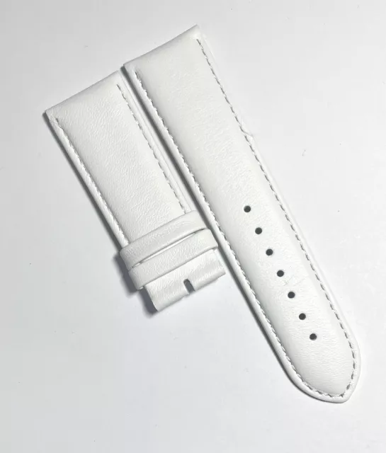 Strap Leather DOLCE & GABBANA F360002713/DW0091 Original 24MM White