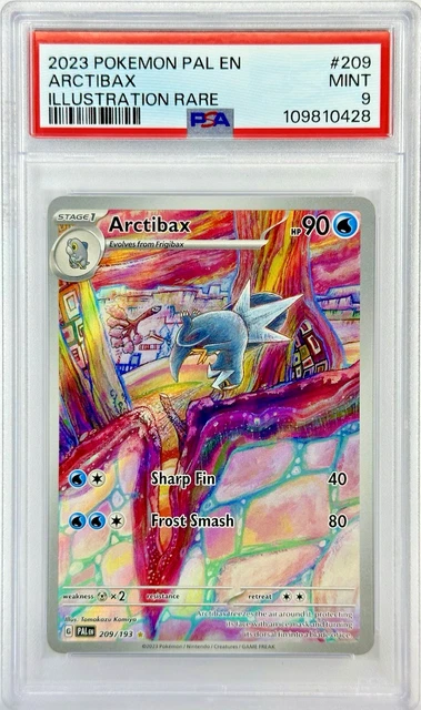 Paldea Evolved Arctibax Illustration Rare Pokémon TCG Card 209/193