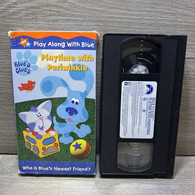 BLUES CLUES - Playtime With Periwinkle VHS 2001 Nick Jr. Classic ...