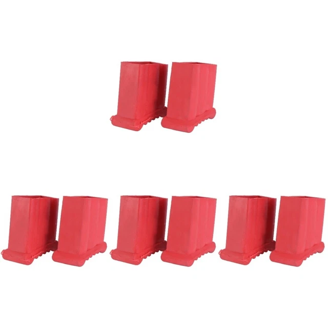 8 Pcs Pieds de meubles recouverts De Extension échelle Gardes