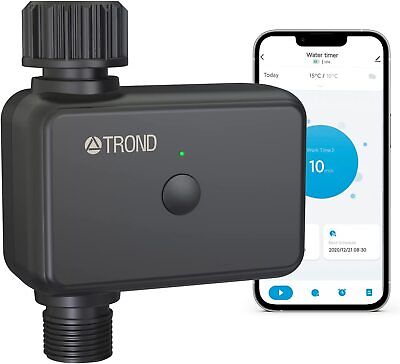 TROND Smart Sprinkler Timer Bluetooth Water Timer for Garden Hose with Schedules