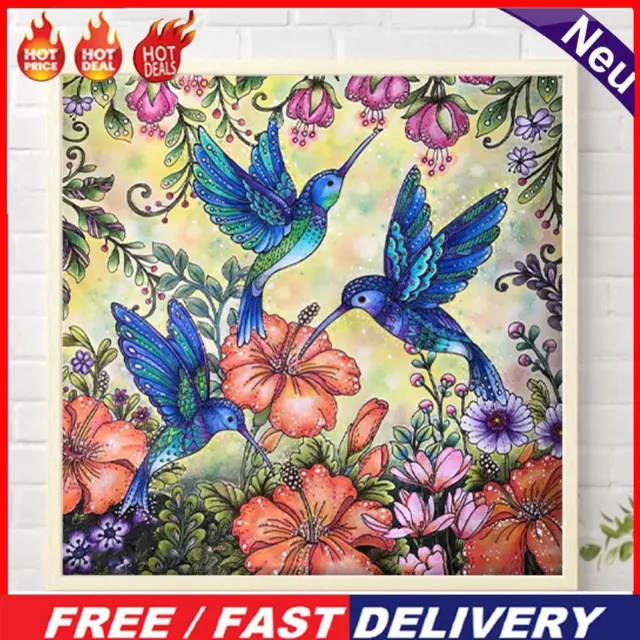 Paint By Numbers Kit DIY Bird Hand Oil Art Picture Craft Home Wall Decor(H1175)