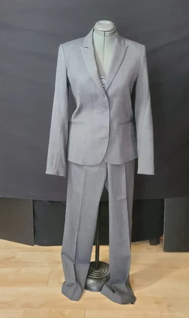 Gray Pants Suit By Theory Size 0/2
