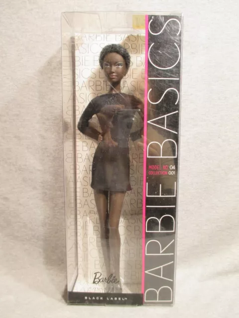 Barbie Basics Black Label Collection 01 Model 04 African American Little Dress