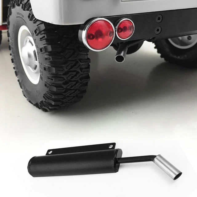 Metal Exhaust Simulated Pipe Parts For RC4WD 1/10 G2 Cruiser/FJ40 RC model Car