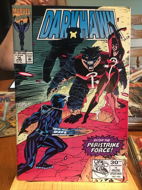 MARVEL COMICS: : DARKHAWK Vol. 1 No. 16 June  1992