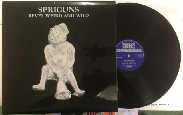 SPRIGUNS Revel Weird And Wild RARE DECCA UK 1st SKL 5262 NO INSERT VINYL LP NM