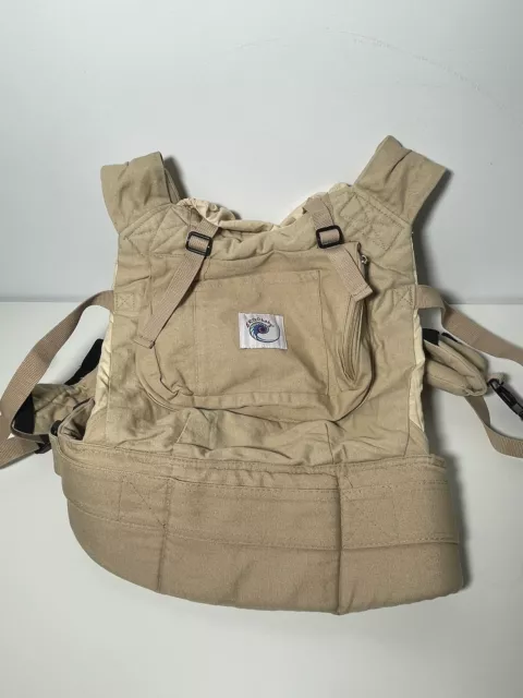 Ergo Baby Beige Tan Walking Hiking Baby Carrier  For Weight 7-18 Kilos