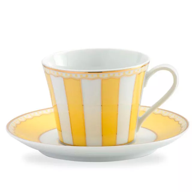 NEW Noritake Carnivale Cup & Saucer Yellow Set 2pce