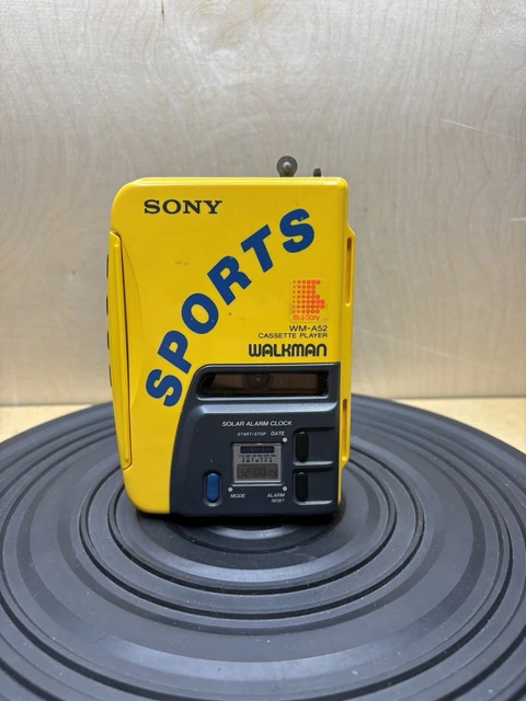 SONY WALKMAN SPORTS カセットウォークマン WM-A52 Sony Walkman WM-A52/B52 SPORTS Cassette Player Waterproof