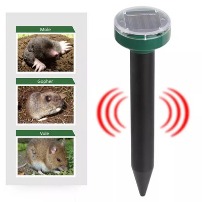 Animal PestExpel Scarer Oiseau PIR à ultrasons alimenté par Batterie Chien repulseur de rongeurs 