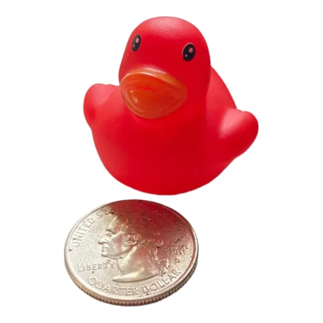 Mountain Man Treasure Rubber Duck Reseller Duck - Mini Red Duck