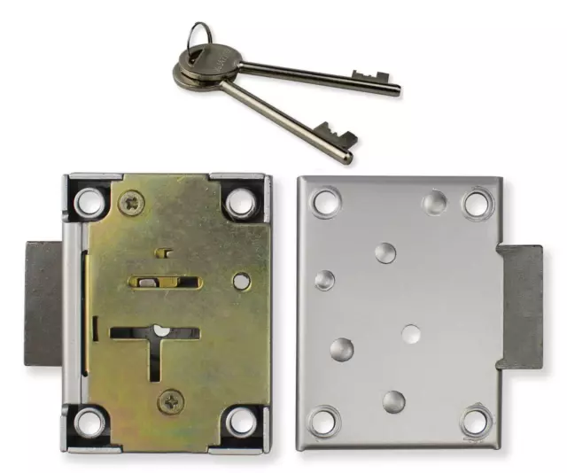 Gun Cabinet Lock Safe Locks Two 7 Lever Locks On The Same Key With 2 Keys