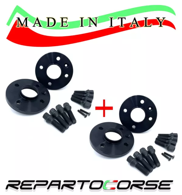 KIT 4 DISTANZIALI 12+16mm REPARTOCORSE BLACK ABARTH 595 Competizione dal 2013